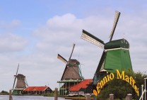 Holland Zanse Skans Wind Mills